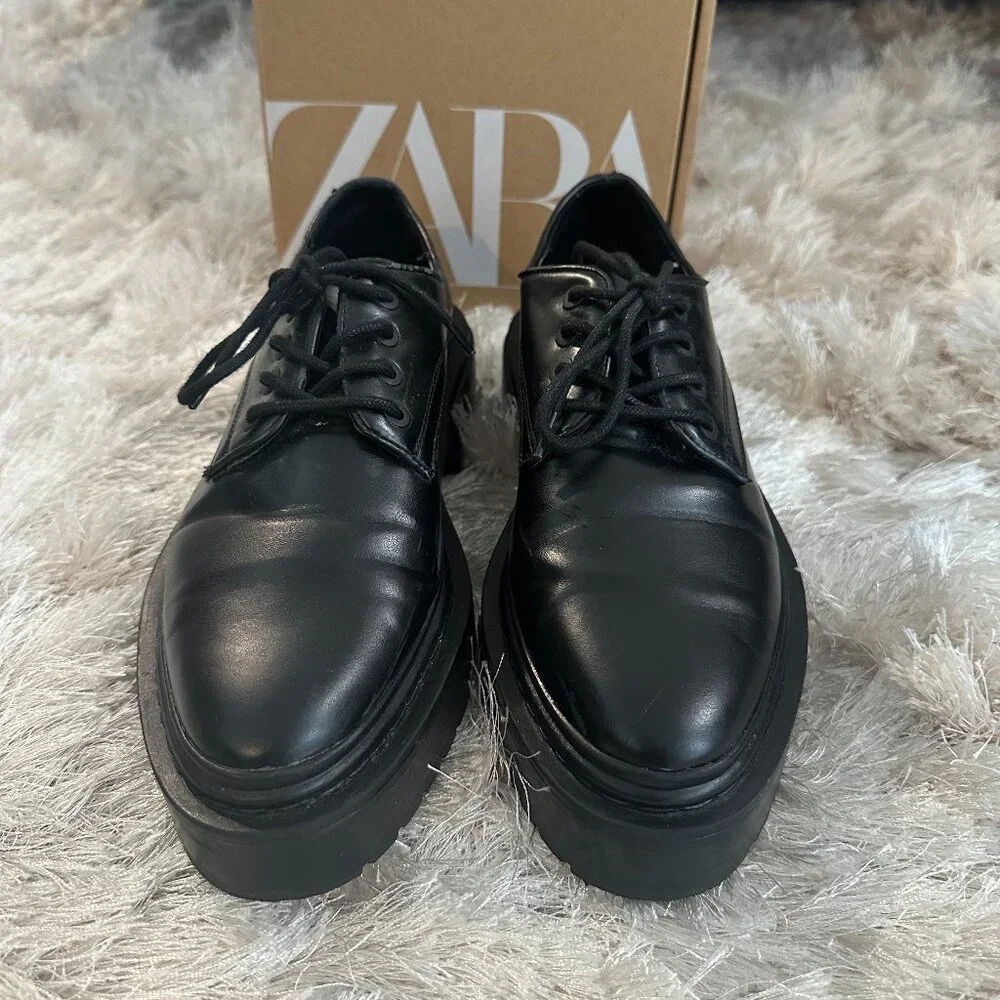 ZARA Platform Shoes - Picture 1 of 5
